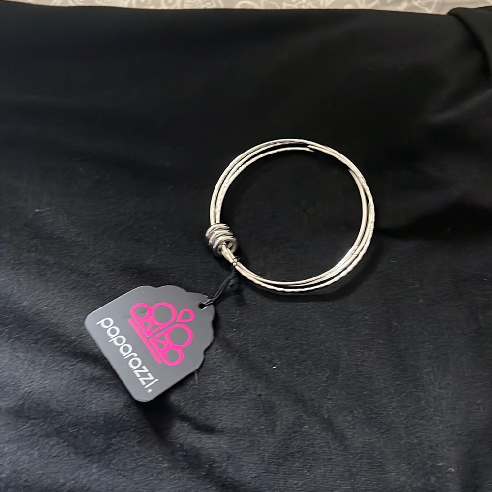 Silver Paparazzi Bracelet